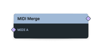 MIDI Merge node screenshot