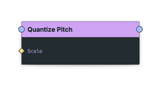 Quantize Pitch node screenshot