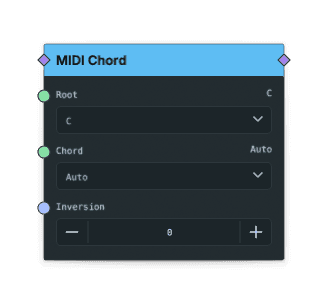 MIDI Chord node screenshot