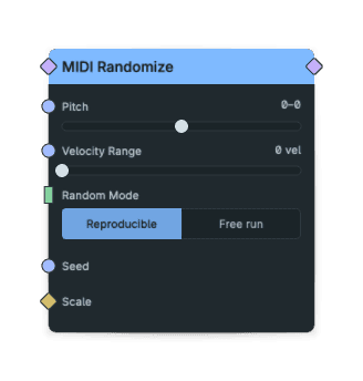 MIDI Randomize node screenshot