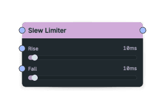 Slew Limiter node screenshot