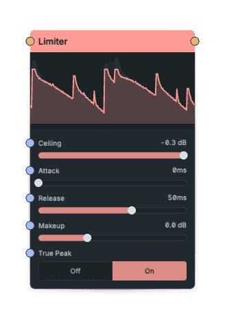Limiter node screenshot