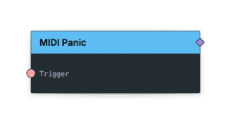 MIDI Panic node screenshot