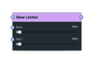 Slew Limiter node screenshot