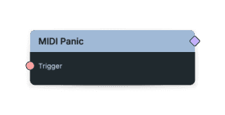 MIDI Panic node screenshot