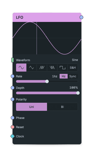 LFO node screenshot