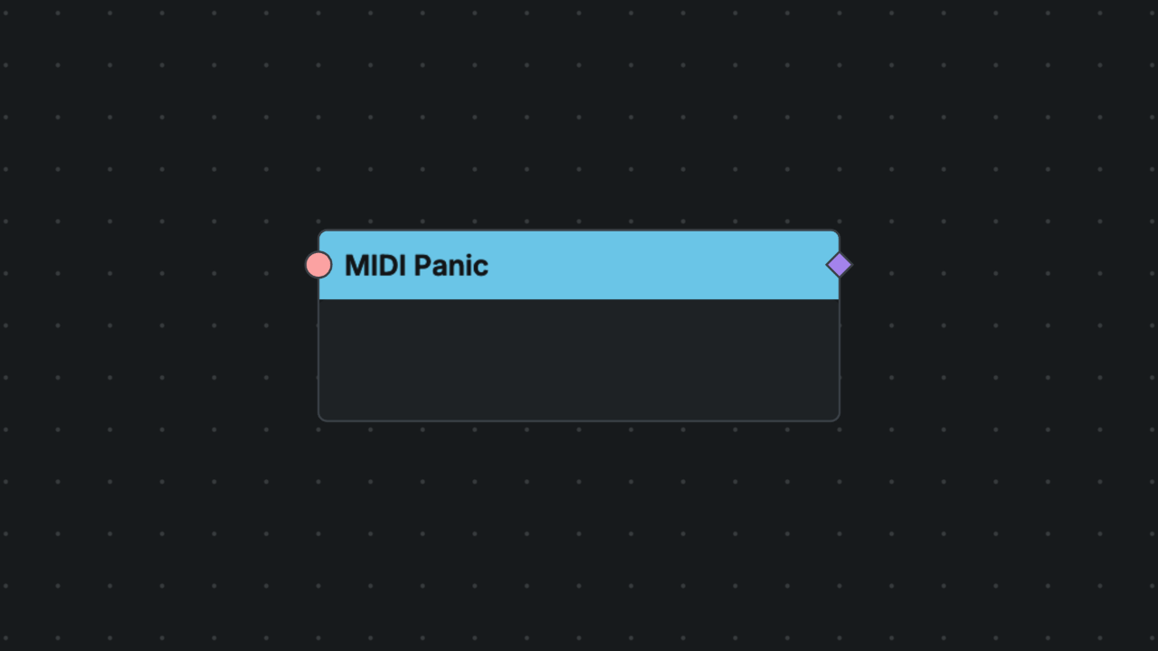MIDI Panic node screenshot