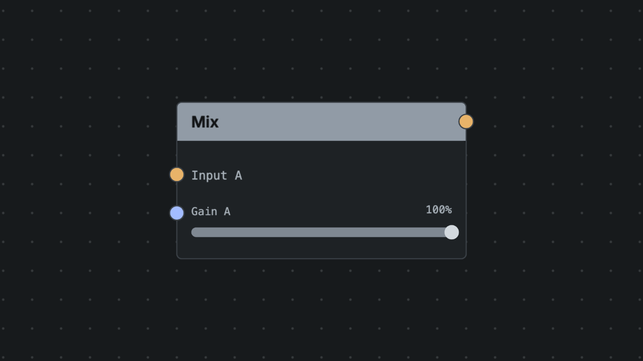 Mix node screenshot